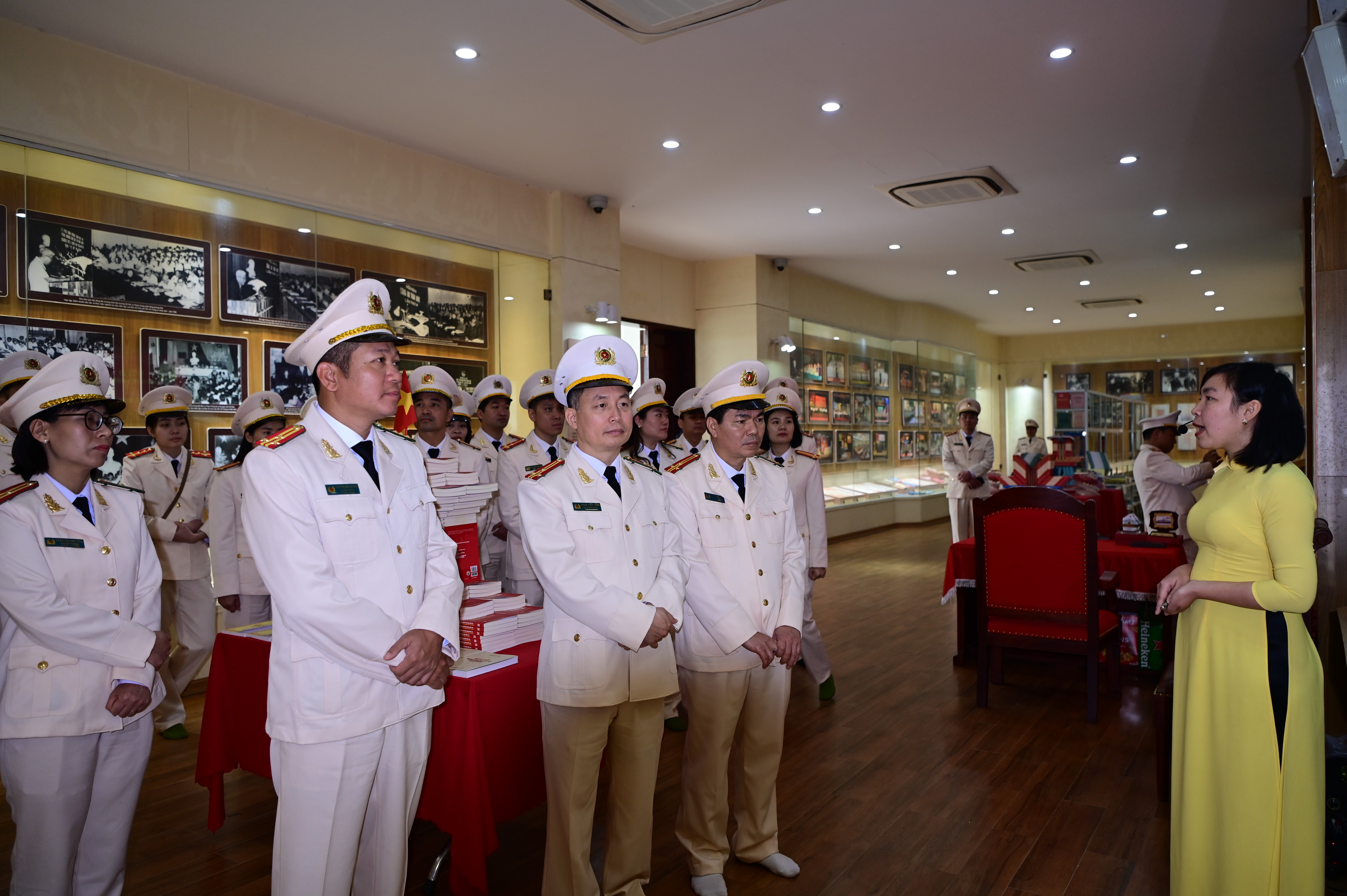 Trường Cao đẳng Công nghệ, Kinh tế, Thủy sản gửi thư cảm ơn Phòng An ninh kinh tế